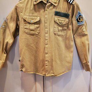 Cavi Military Vintage Boys Shirt
